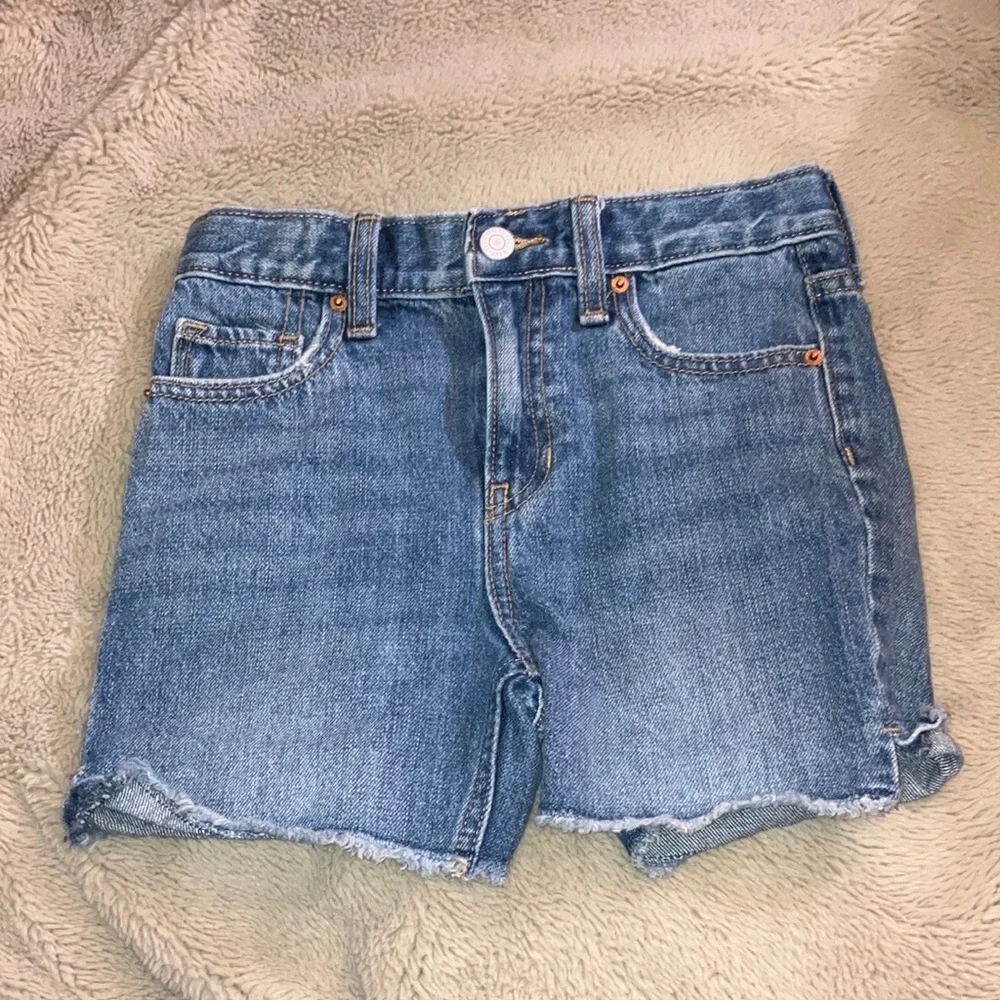🔹4 for $30 Old Navy High Rise Slouchy Straight Denim Shirts, Girls 6